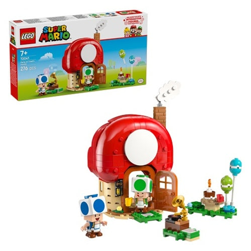 Kocke Lego Super Mario Kart: Zabava v hiši krastače (72041), 276 kock, od 7. let