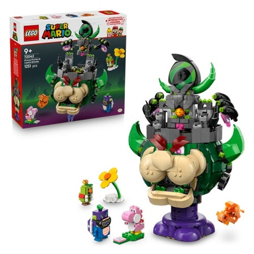 Kocke Lego Super Martio Kart: Prince Florian & Castle Bowser (72042), 1251 kock, od 9. let