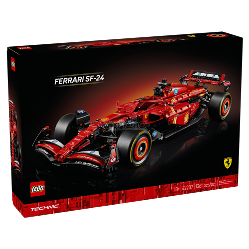 Kocke Lego Technic: Avtomobil Ferrari SF-24 F1 (42207)