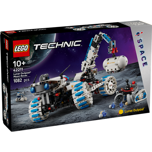 Kocke Lego Technic: Lunarno vesoljsko vozilo rover Lunar Outpost™ (42211), 1082 kock, od 10. let 5100123538