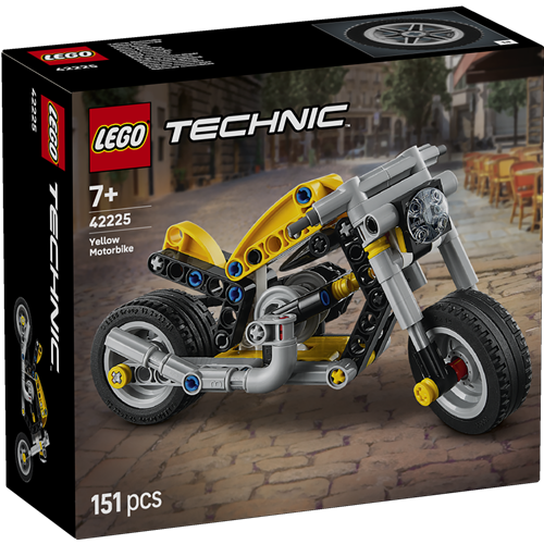 Kocke Lego Technic Rumen motor, 151 kos, od 7. let (42225)