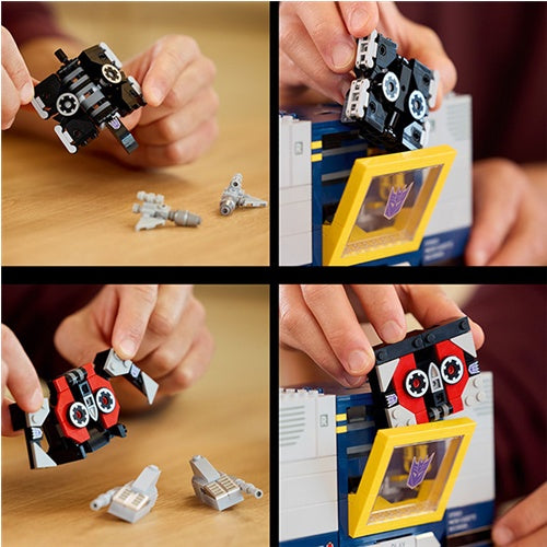 Kocke Lego Transformers: Zvočni val 10358, 1505 kock, od 18. let