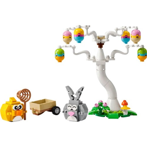 Kocke Lego Velikonočni zajček in lov na velikonočna jajca, 140 kock, od 8. let (40808)