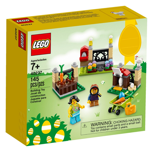 Kocke Lego Velikonočni zajček in lov na velikonočna jajca, 140 kock, od 8. let (40808)