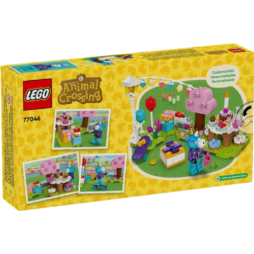 Kocke Lego® Animal Crossing™ Julianova rojstnodnevna zabava (77046)