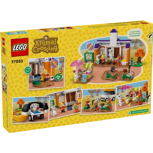Lego® Animal Crossing™: KK-jev koncert na trgu (77052)