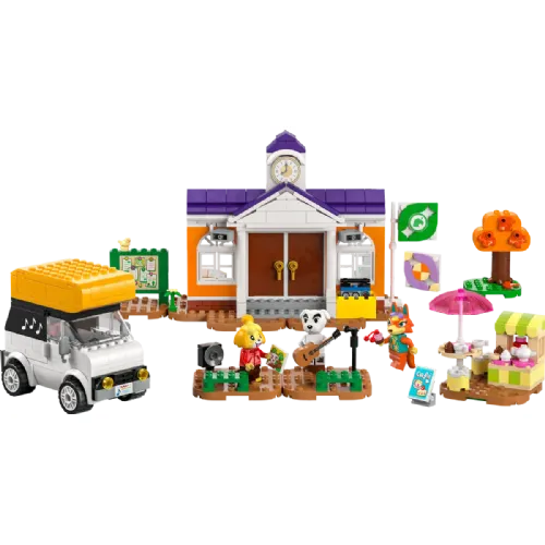 Lego® Animal Crossing™: KK-jev koncert na trgu (77052)