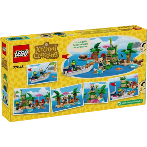 Kocke Lego® Animal Crossing™: Kapp'nov otoški izlet s čolnom (77048)