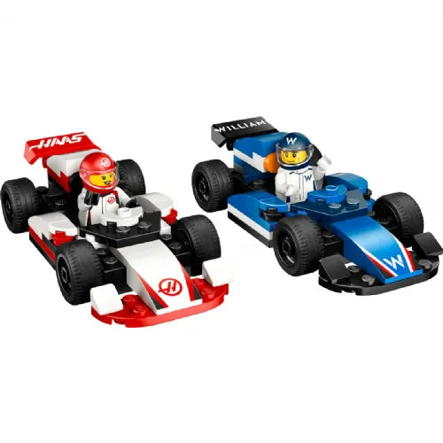 Kocke Lego City: Dirkalnika Williams Racing F1® in Haas F1® (60464)