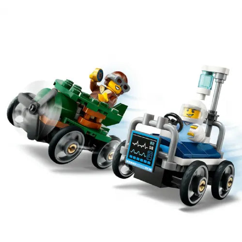 Kocke Lego City: Paket dirkalnih vozil letalo proti bolniški postelji (60459)