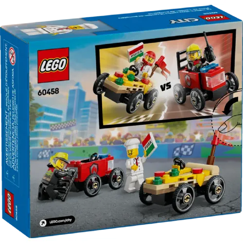 Kocke Lego City: Paket dirkalnih vozil picopek proti gasilcu (60458)