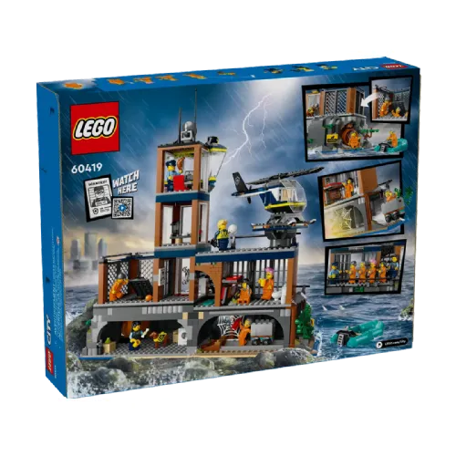Kocke Lego® City: Policijski Otoški zapor (60419)