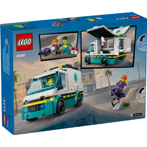 Kocke Lego City: Rešilni avto (60451)