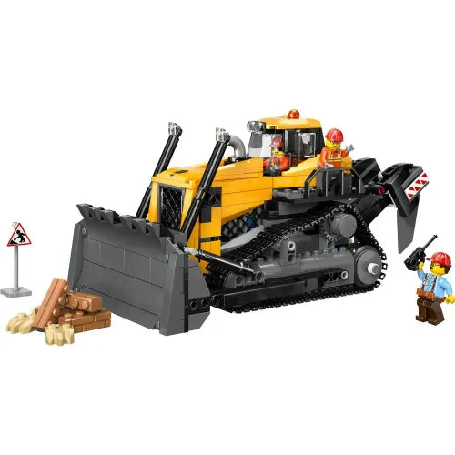 Kocke Lego City: Rumen buldožer s čelnim nakladalnikom (60466)