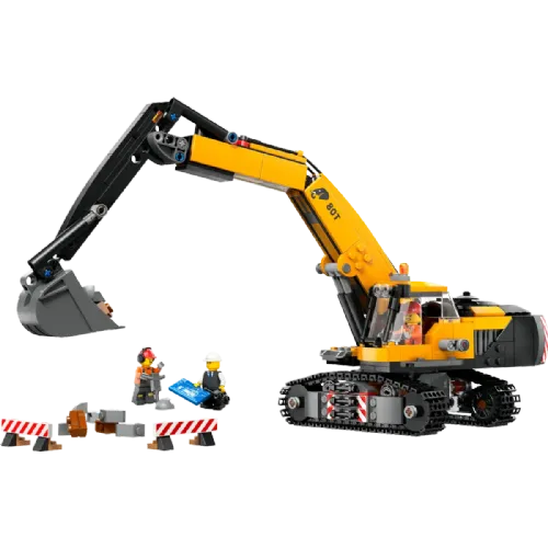 Kocke Lego City: Rumeni gradbeni bager (60420)