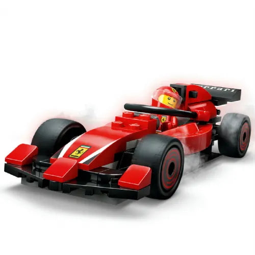 Kocke Lego City: Servisni boks in mehaniki z avtomobilom Ferrari F1® (60443)