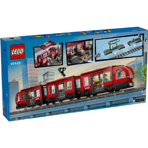 Lego® City: Tramvaj s postajom (60423)