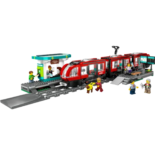 Lego® City: Tramvaj s postajom (60423)
