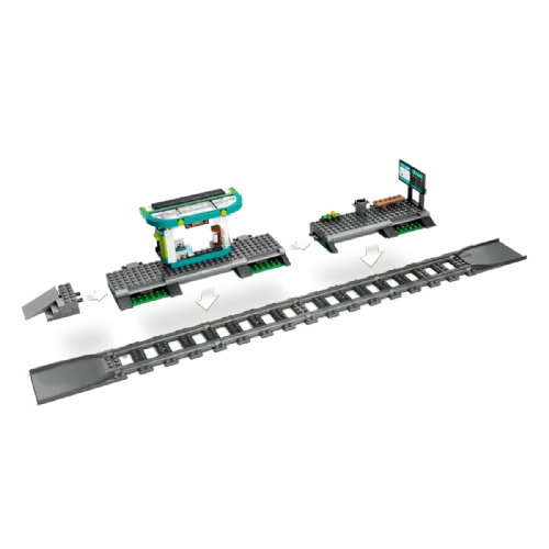 Lego® City: Tramvaj s postajom (60423)