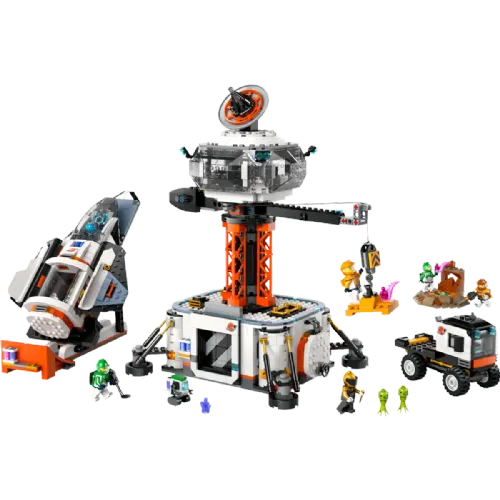 Kocke Lego® City: Vesoljska postaja in izstrelitvena ploščad za rakete (60434)