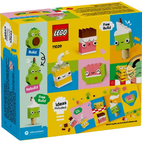 Kocke Lego Classic: Ustvarjalni prijatelji – hrana (11039)