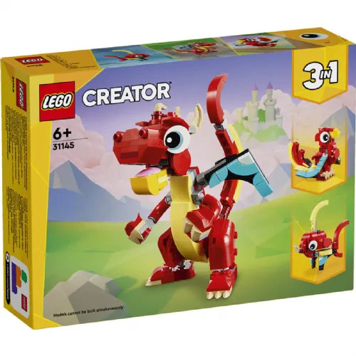 Kocke Lego® Creator 3u1 Red Dragon (31145)