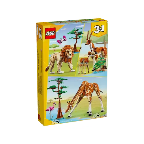Kocke Lego® Creator 3in1 Živali na divjem safariju (31150)