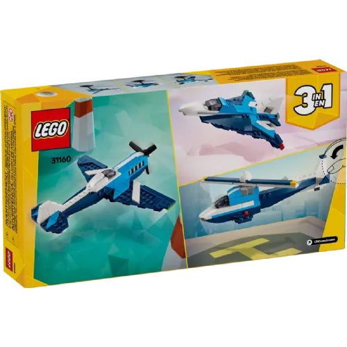 Kocke Lego Creator: Zračno vozilo: Tekmovalno letalo (31160)