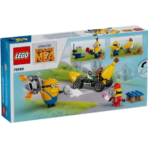 Kocke Lego Despicable Me: Minioni in avto Banana (75580)