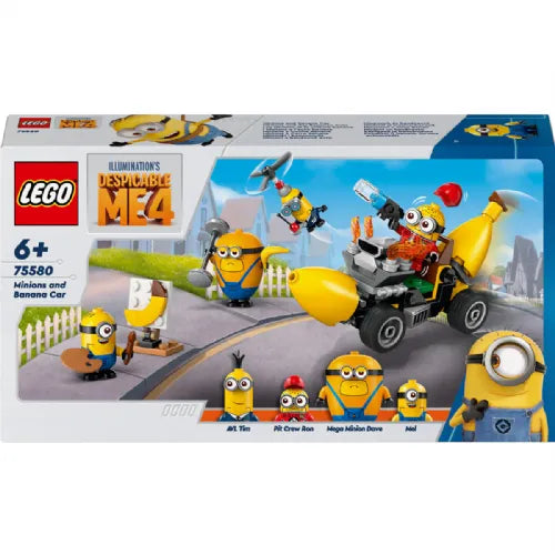 Kocke Lego Despicable Me: Minioni in avto Banana (75580)