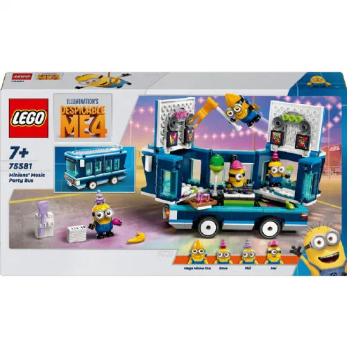 Kocke Lego Despicable Me: Minionski koncertni avtobus (75581)