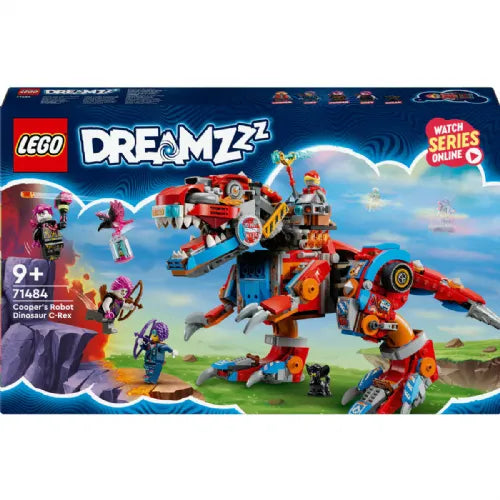 Kocke Lego® DREAMZzz™: Cooperjev robotski dinozaver C-zaver (71484)