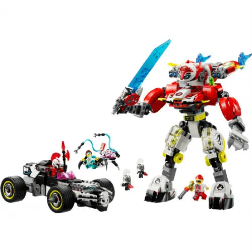 Lego Dreamzzz kockice: Cooperov robotski tigar oklop i Zeroov Hot Rod (71497)