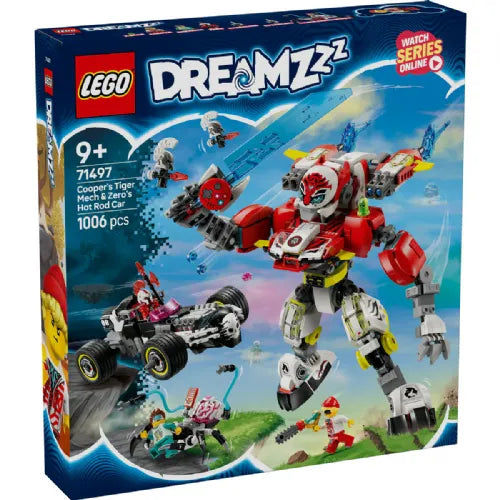 Lego Dreamzzz kockice: Cooperov robotski tigar oklop i Zeroov Hot Rod (71497)