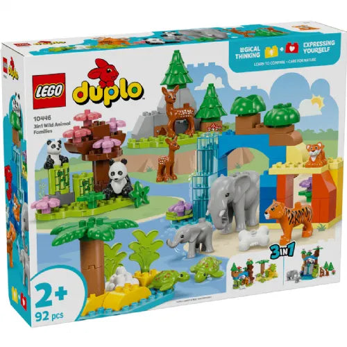 Kocke Lego Duplo: Družine divjih živali 3 v 1 (10446)