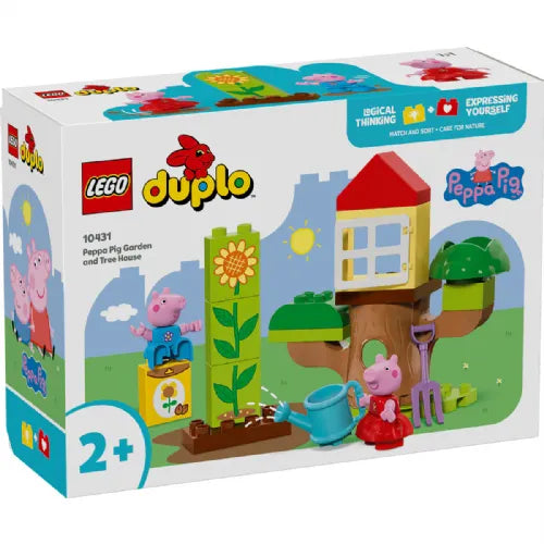 Kocke Lego Duplo Peppa Pig: Pujsa Pepa na vrtu z drevesno hišico (10431)