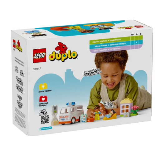 Kocke Lego Duplo: Rešilni avto in voznik (10447)