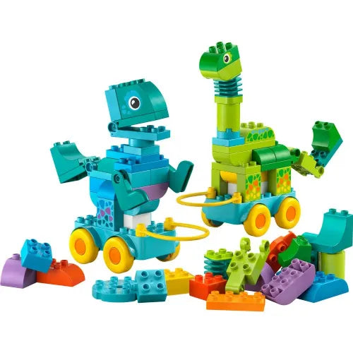 Kocke Lego Duplo: Mestna dinozavra na kolesih, 3 v 1 (10451)