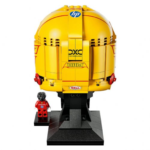 Kocke Lego Editions Čelada Scuderia Ferrari HP Lewisa Hamiltona, 884 kosov, za starost 14+, plastika (43022)