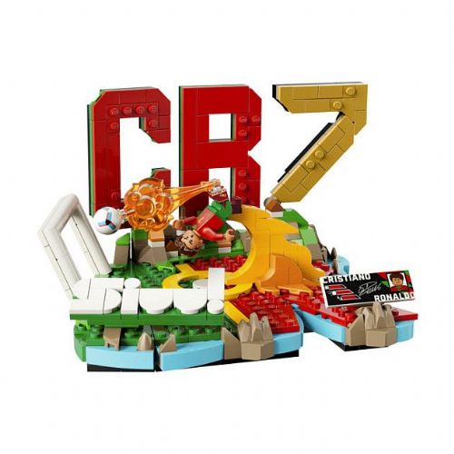 Kocke Lego Editions: Cristiano Ronaldo, 490 kos, od 10. let (43012)