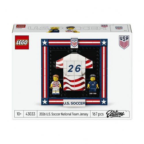 Kocke Lego Editions Dres Ameriške nogometne reprezentance 2026, od 10. let, 167 kos