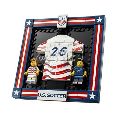 Kocke Lego Editions Dres Ameriške nogometne reprezentance 2026, od 10. let, 167 kos