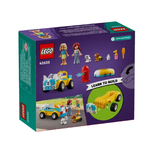 Kocke Lego Friends: Avto mobilnega pasjega salona (42635)