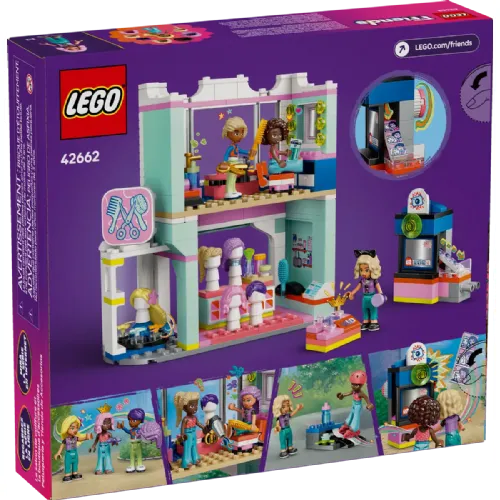 Kocke Lego Friends: Frizerski salon in trgovina z modnimi dodatki (42662)