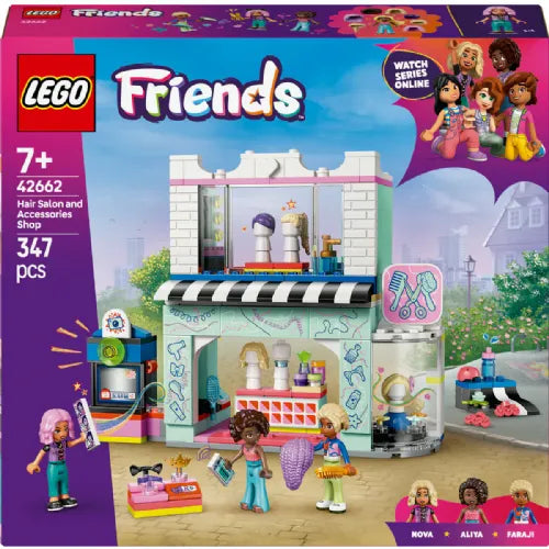 Kocke Lego Friends: Frizerski salon in trgovina z modnimi dodatki (42662)