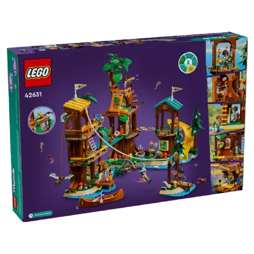 Kocke Lego Friends: Hišica na drevesu v poletnem taboru (42631)