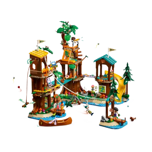 Kocke Lego Friends: Hišica na drevesu v poletnem taboru (42631)