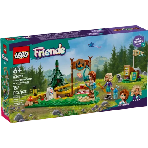 Kocke Lego® Friends: Lokostrelski poligon v Pustolovskem taboru (42622)
