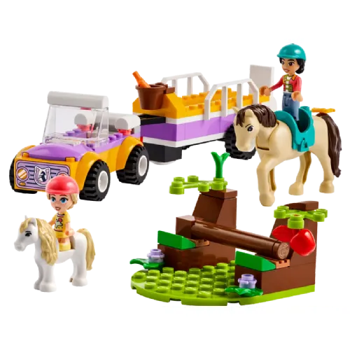 Kocke Lego® Friends Prikolica za konja in ponija (42634)