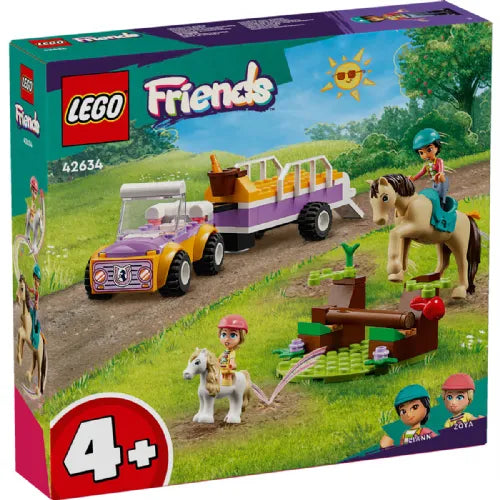 Kocke Lego® Friends Prikolica za konja in ponija (42634)